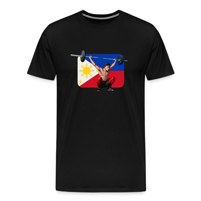 Philippines Weightlifting Shirt - black