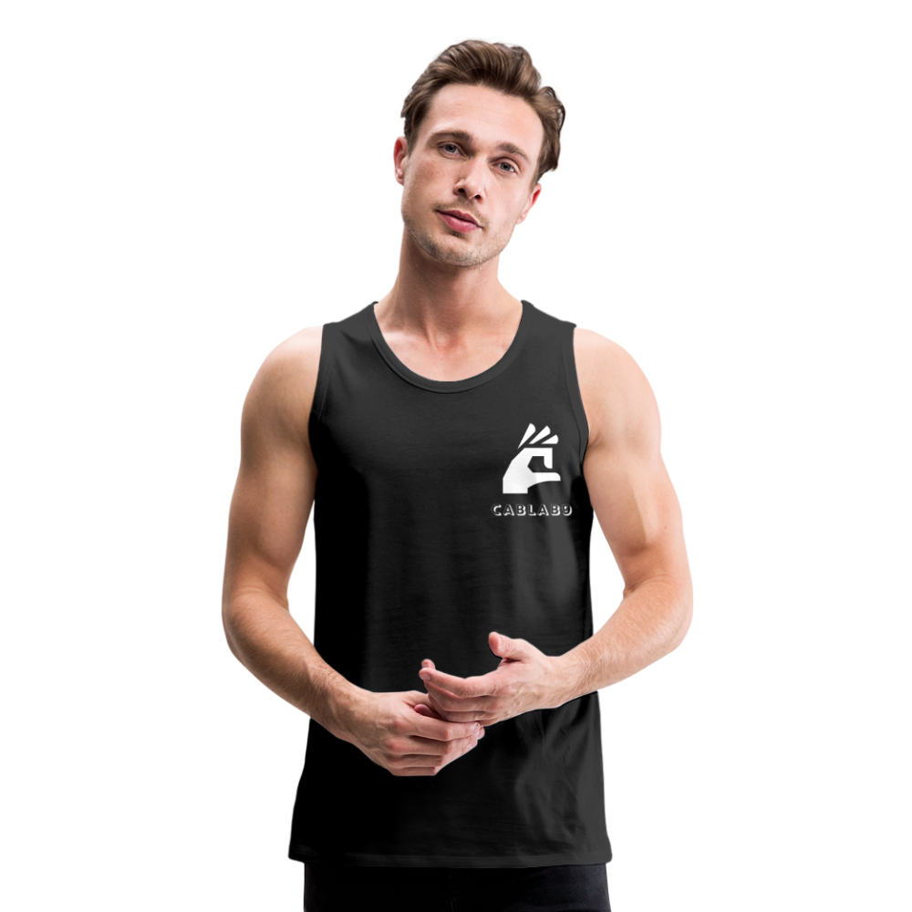 CabLab9 All Black Men's Tank - black