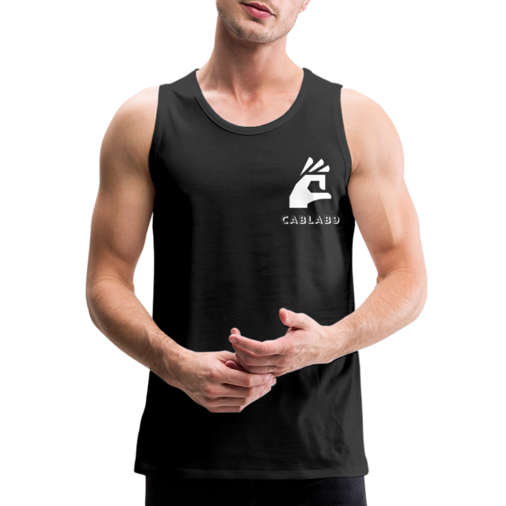 CabLab9 All Black Men's Tank - black