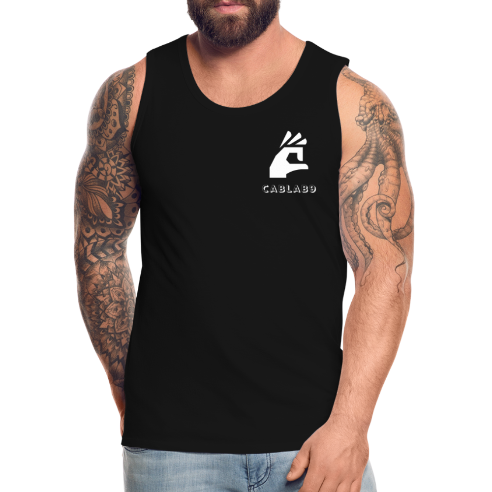 CabLab9 All Black Men's Tank - black