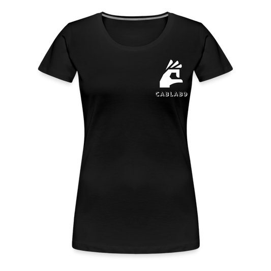 CabLab9 All Black Women’s T-Shirt - black
