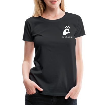 CabLab9 All Black Women’s T-Shirt - black