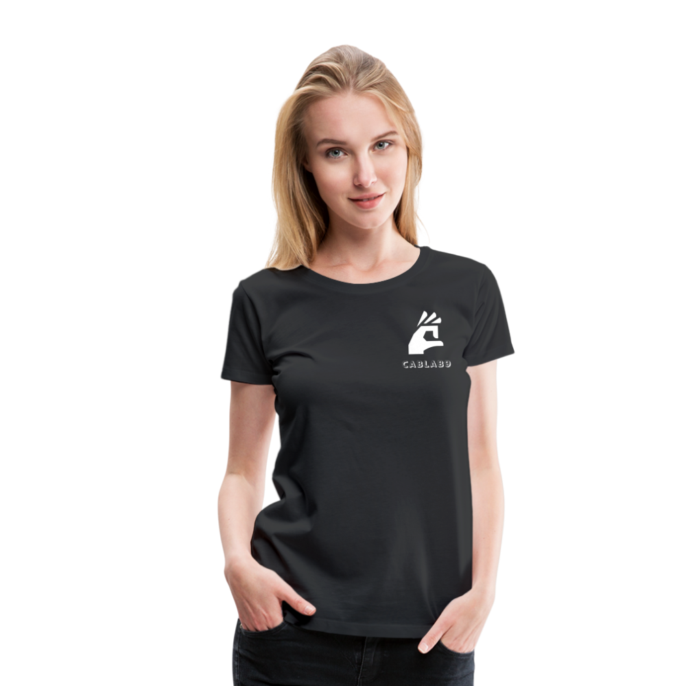 CabLab9 All Black Women’s T-Shirt - black