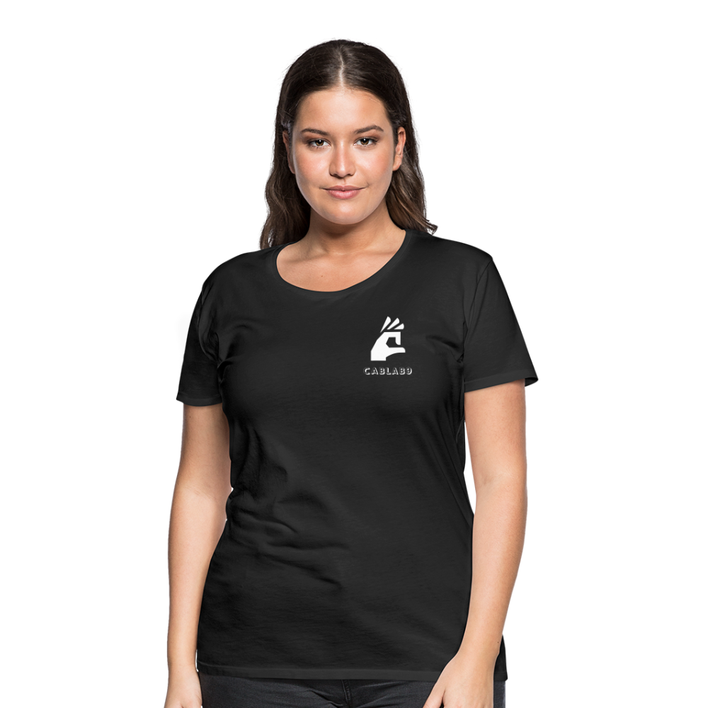 CabLab9 All Black Women’s T-Shirt - black